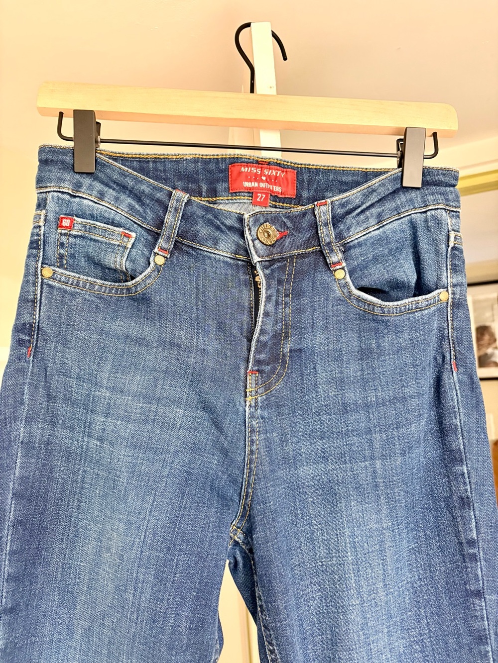 Miss Sixty mid-wash bootcut denim size 27